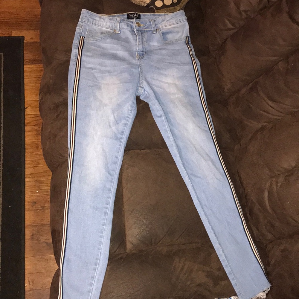 Light blue jeans